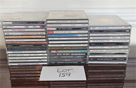 Mixed CD Lot- Artist, Style & Age Vary