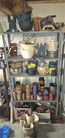 Gardening Contents, Shelving Cleanout