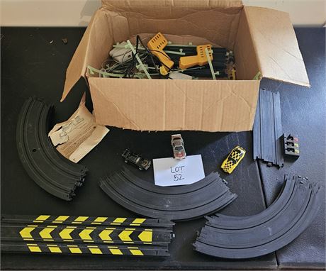 Tyco Slot Car Set- Track & More