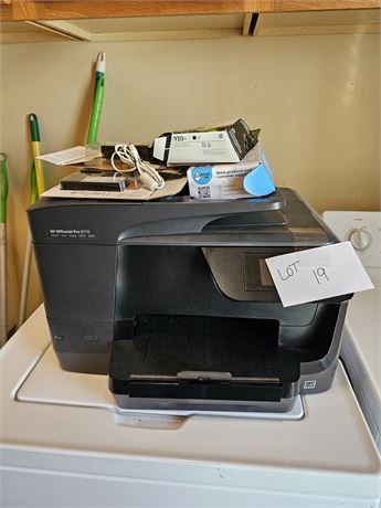 HP Office Jet Pro 8710 with Extra Ink