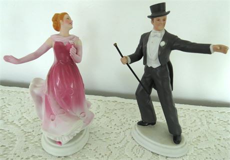 Ginger Rogers, Fred Astaire Figurines