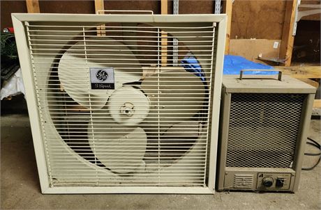 Heater/Metal Fan