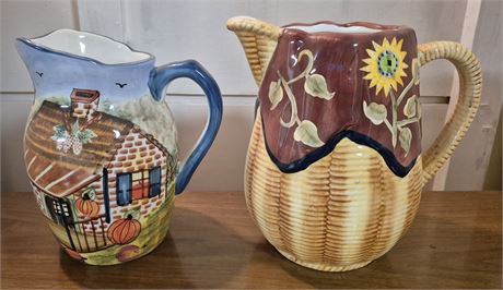 Handpainted Tea Pots