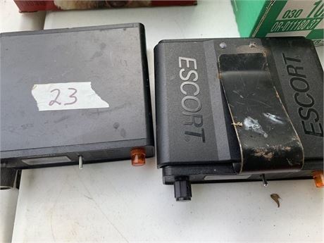 Vintage Escort Radar Detectors