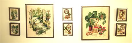 Framed Needlepoint