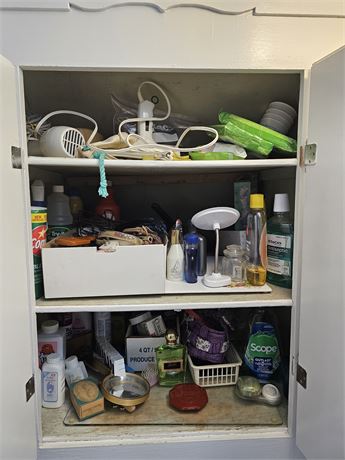 Cupboard Cleanout: Health & Beauty / Hair Dryer / Lotions & More