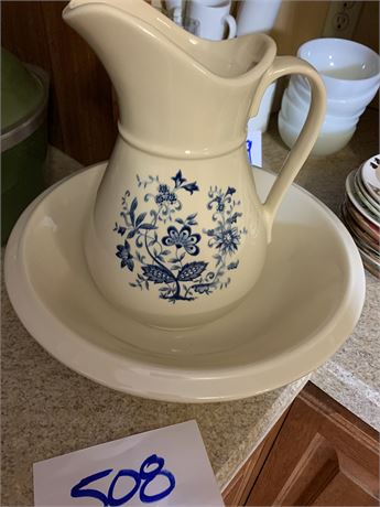 Pitcher and Basin Holiday Designs