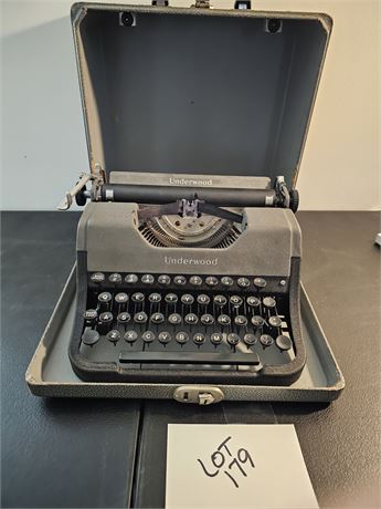 Underwood Portable Typewriter