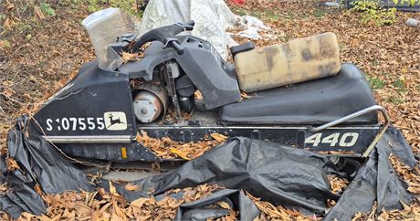 John Deere Snowmobile