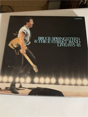 Bruce Springsteen & The E Street Band Live 1975-1985 Collectible Boxed Cassettes