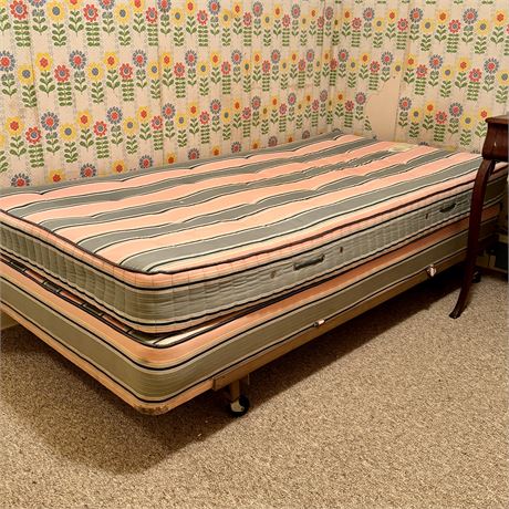 Twin Bed Frame With or Without Mattress