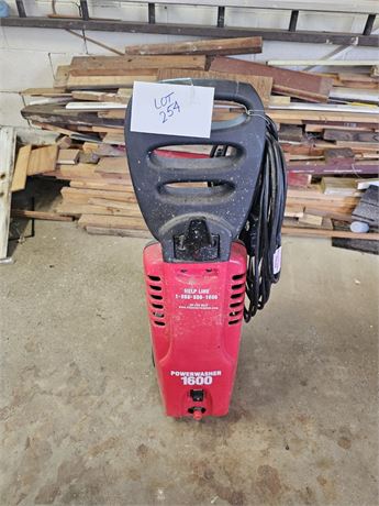 Power Washer 1600 Electric
