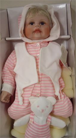 Paradise Galleries " Hannah's Bedtime" Doll