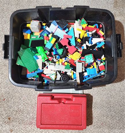 Tote of Legos