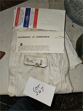 Dickies Painter Overalls / Pinbacks & Surrender Letter