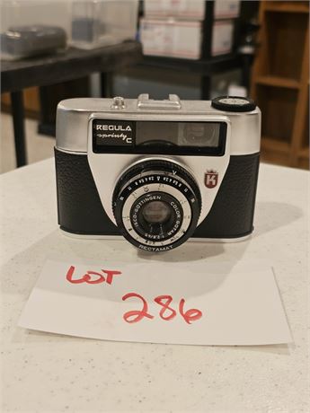 Regula King Sprinty C 35MM Camera With 45MM/F 12.8 Color Gotar Lens (1962-63)