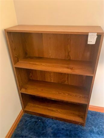 4 Tier Wood Bookcase