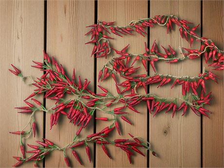 Artificial Red Chili Pepper Garland/Chili String