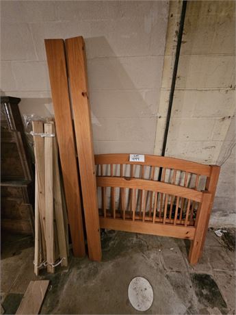 Full Size Wood Bed Frame
