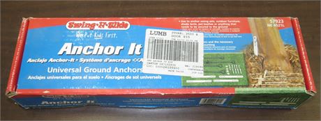Spring & Slide Universal Ground Anchors Kit