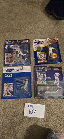 Vintage Starting Lineup Baseball Figurines