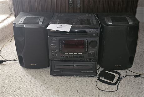 Aiwa NSX-999 Stereo System W/Speakers