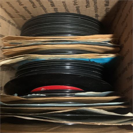 45 RPM Vinyl Record Lot -  Billy Vaughn, David Carroll, Freddie & The Dreamers