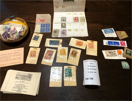 Vin Stamps From France, the Netherlands, U.S.,George Washington, Andrew Jackson