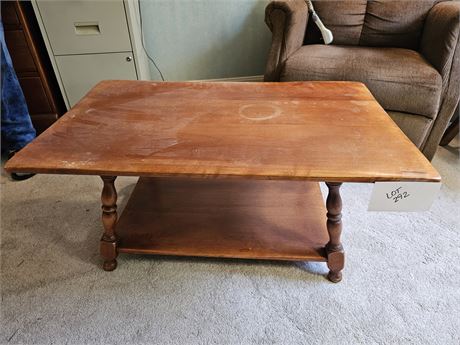 Cushman Wood Coffee Table