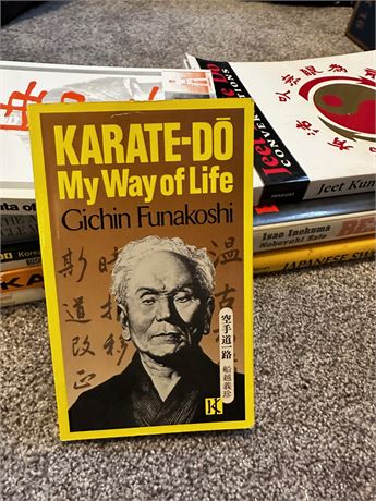 Lot of First Edition and Early Print Martial Arts Books