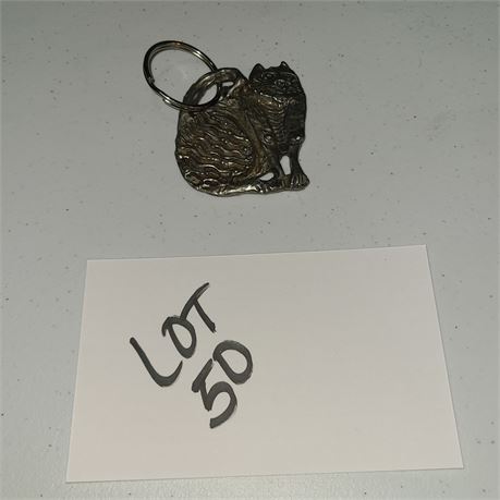 Don Drumm 50 Years Cat Keychain