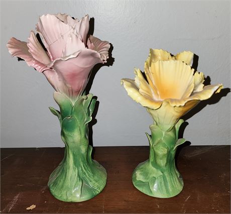 Handcrafted/Painted Flowers