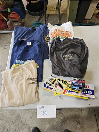 Vintage T-Shirts UAW, Lordstown, Chevy & Decals