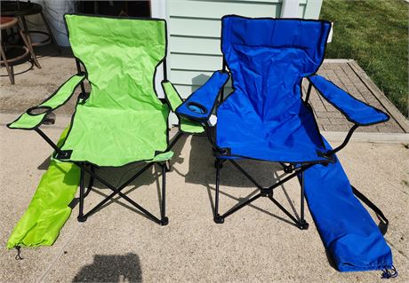 2 Folding Camp Chairs