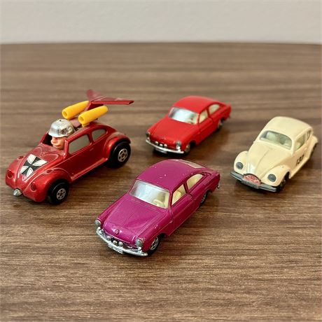 Matchbox Lesney Volkswagen Lot of 4 w/ 1968 1500 Saloon & More