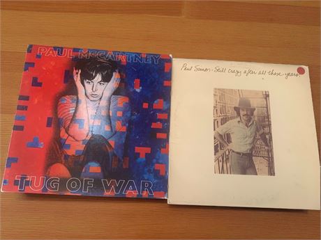 Record Album Lot of 2 - Paul McCartney, Paul Simon