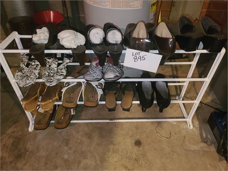 Ladies Mixed Shoe Lot, Casual & Dress