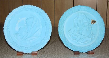 Fenton Mother's Day Collectible Plates