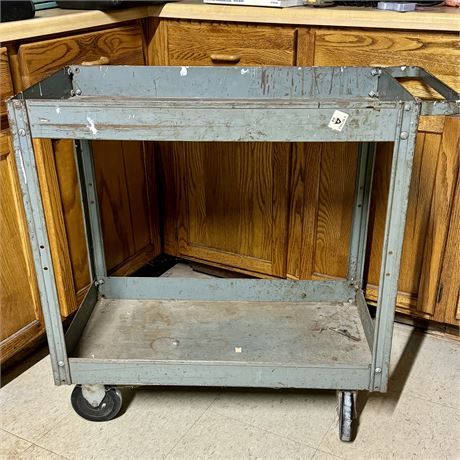 Rolling Steel Industrial Cart