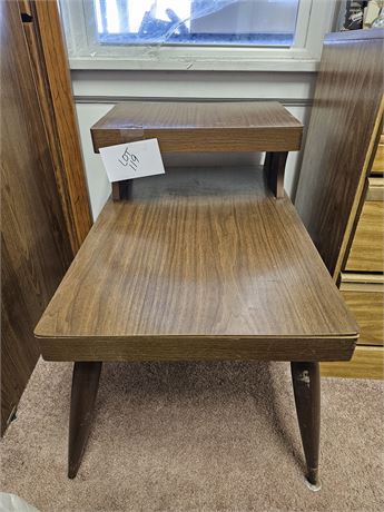 Formica 2 Tier End Table