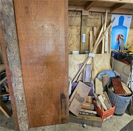 Large Lot Of Mixed Project Wood