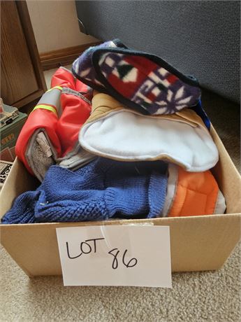 Mixed Box of Dog Coats / Sweaters & Boots
