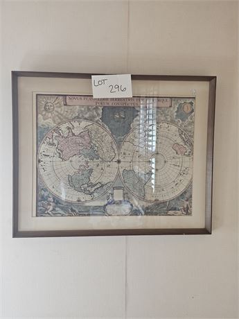 World Map Print