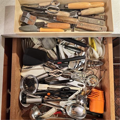 Cooking Utensil Drawer Cleanout