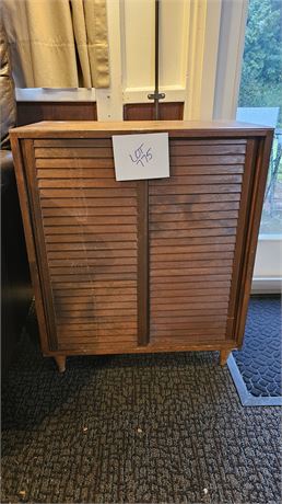 Vintage Wood Storage Cabinet