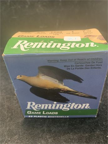 Remington 12 GA  Game Loads 25 Shotgun Shells