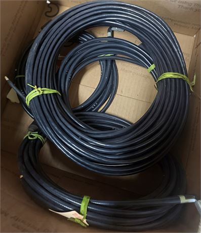 20 FT Black Electrical Cable Lot