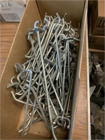 Peg Board Hooks Lot