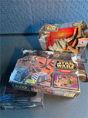 Galoob Star Wars Micro Machines Playset Lot