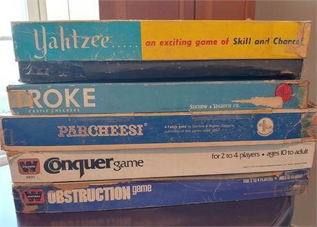 Vintage Board Games Lot 1